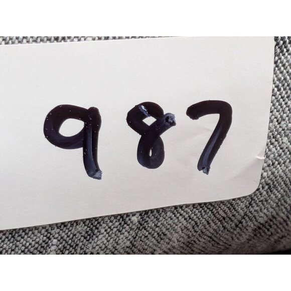 Quince 100% European Linen Duvet Cover 3PC Set Charcoal Chambray King/Cal - Picture 7 of 7